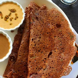 Instant Ragi Dosa -Finger Millet Crepe