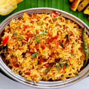Vangi Bath Recipe -Brinjal Rice