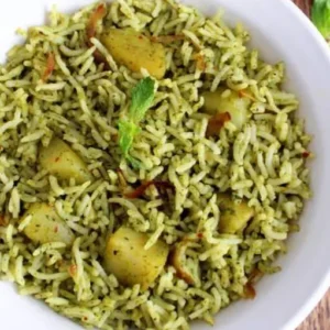 Mint Rice Recipe – Pudina rice
