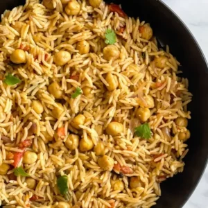 Chickpea Pulao Recipe