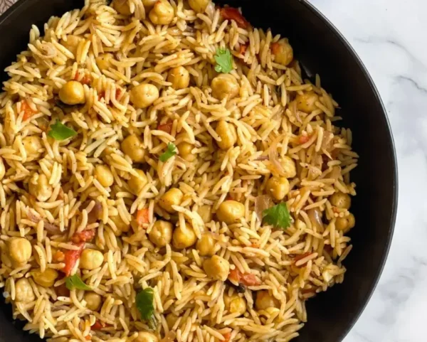Chickpea pulao