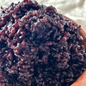 Cooked Black Rice – Karuppu Kavuni